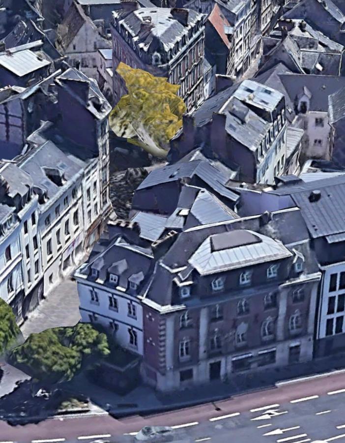 Studio Centre Ville Rouen Esterno foto